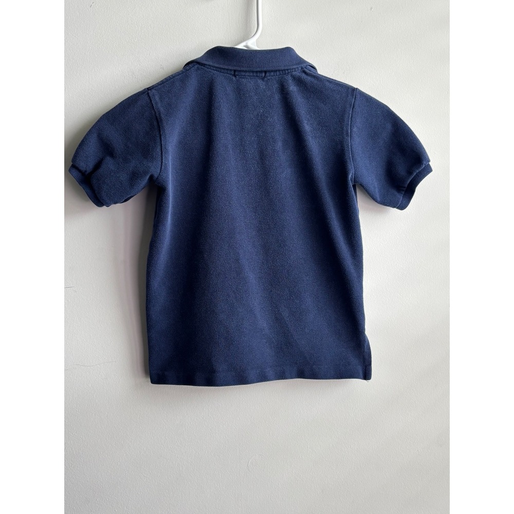 Polo Ralph Lauren Navy Blue Polo Shirt Kids 4T - Picture 2 of 7